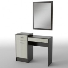 Туалетний столик Тиса Мебель БС-1 Венге Дуб молочний 80x40x100 см