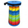 Складаний туристичний стілець OPT-TOP Telescopic stool 47х25 см Різнокольоровий (2104618575)