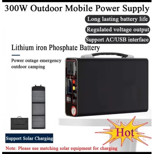 Електростанція No Brand 300W 333Wh LiFePO4 (2349173332) Електростанція No Brand 300W 333Wh LiFePO4 (2349173332)