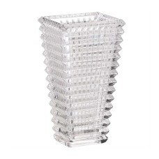 Ваза декоративна скляна під кришталь YIWU Longstar 17 см прозора (HP-1721)