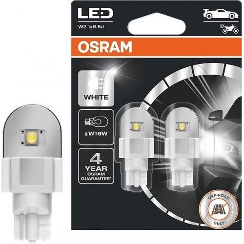 Автолампа діоди OSRAM 921DWP-02B LEDriving SL W16W 12V W2.1X9.5d 6000K 2pcs. blister в інтернет супермаркеті PbayMarket!