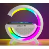 Настільна смарт лампа-нічник Light-Wireless Happy Light з колонкою бездротовою зарядкою та годинником (BT-3401)