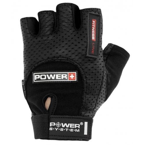 Рукавички для фітнесу та важкої атлетики Power System Power Plus PS-2500 XS Black Рукавички для фітнесу та важкої атлетики Power System Power Plus PS-2500 XS Black