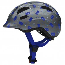 Велосипедний дитячий шолом ABUS SMILEY 2.1 S Blue Mask (818028)