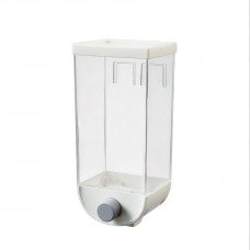 Диспенсер для сипучих продуктів No Brand 1500 мл Біло-прозорий (DSPNSK-0724)
