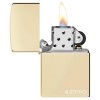 Бензинова запальничка Zippo Classic Zippo Logo Champagne (46682 ZL)