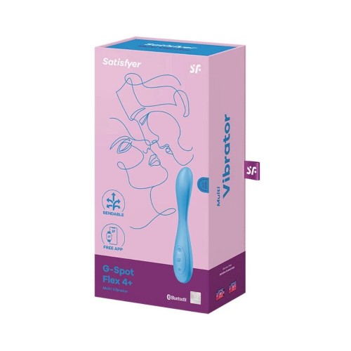 Універсальний смарт-вібратор Satisfyer G-Spot Flex 4+, гнучкий стовбур із фіксацією положення