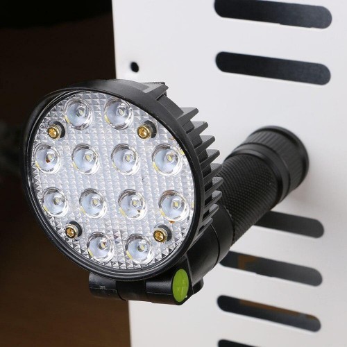 Світлодіодний ліхтар акумуляторний на магніті 12 LED 3 режими + RGB BLX3 Світлодіодний ліхтар акумуляторний на магніті 12 LED 3 режими + RGB BLX3
