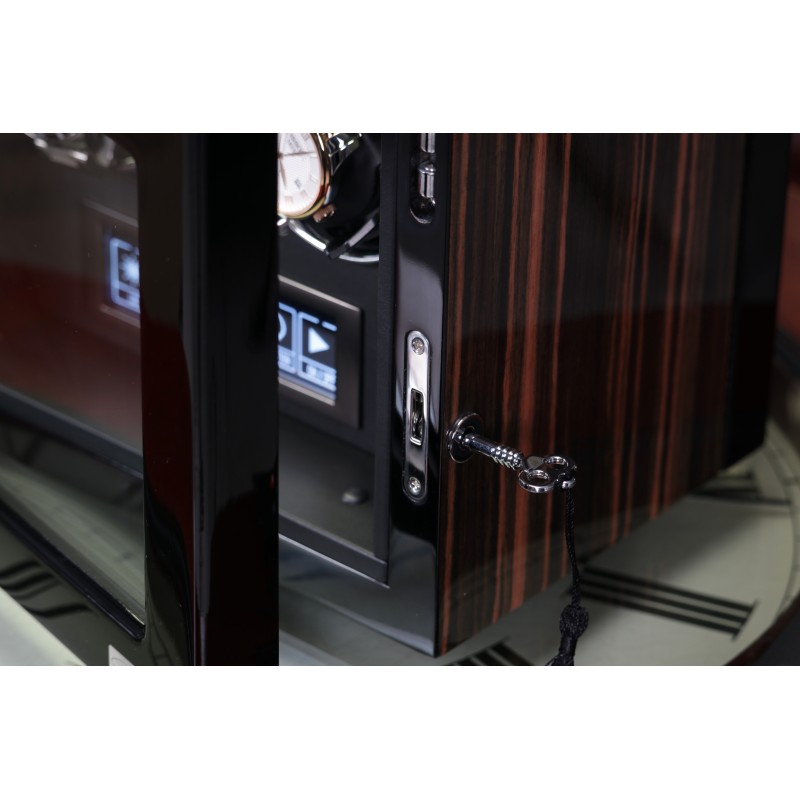 Скринька Salvadore для підзаводу 2 годинників SLX/6202-BRB 2x2 Коричневий