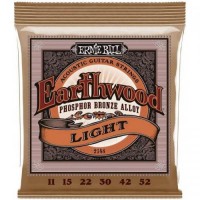 Струни для акустичної гітари Ernie Ball 2148 Earthwood Acoustic Phosphor Bronze 11/52 Струни для акустичної гітари Ernie Ball 2148 Earthwood Acoustic Phosphor Bronze 11/52