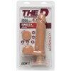 Фалоімітатор Doc Johnson The D - Perfect D - Vibrating 8 Inch With Balls - ULTRASKYN, діаметр 5,1 см в інтернет супермаркеті PbayMarket!