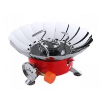 Портативна газова плита Kovar K-203 з п'єзозапалюванням та вітрозахистом (3_01592) Портативна газова плита Kovar K-203 з п'єзозапалюванням та вітрозахистом (3_01592)