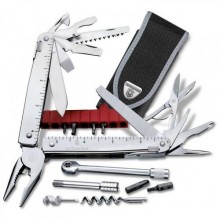 Мультитул Victorinox SwissTool X Plus Ratchet 115 мм 38 функцій Сріблястий (3.0339.N)