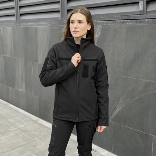 Куртка жіноча тактична Pobedov Shadow 359181 XXXL Чорний (00000005964) Куртка жіноча тактична Pobedov Shadow 359181 XXXL Чорний (00000005964)