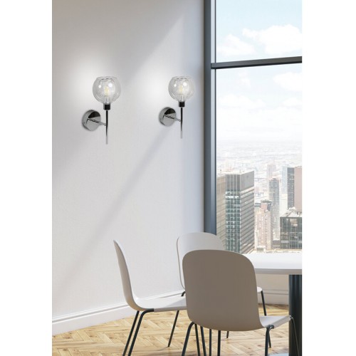 Бра Candellux Ozzo 17x28 см Хром (21-72184)