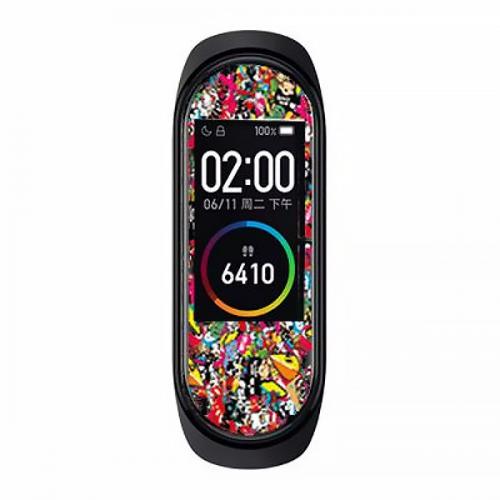 Захисна плівка з малюнком Slim Protector для Xiaomi Mi Band 4 Comix