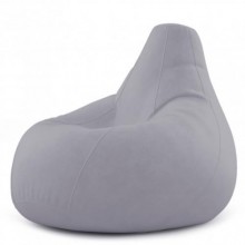 Крісло Мішок Груша Велюр 150х100 Студія Комфорту Великий сірий