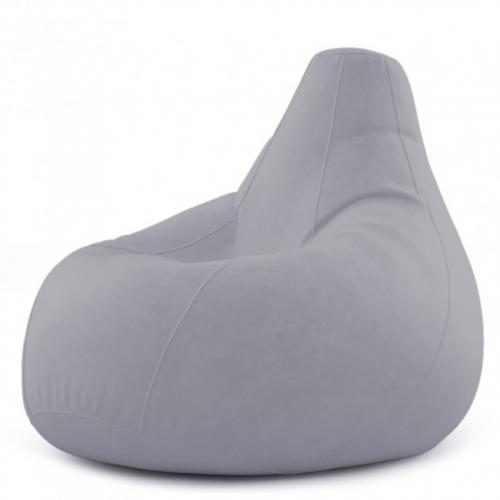 Крісло Мішок Груша Велюр 150х100 Студія Комфорту Великий сірий Крісло Мішок Груша Велюр 150х100 Студія Комфорту Великий сірий