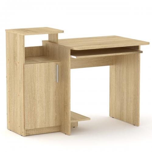 Стіл комп'ютерний Компаніт СКМ 2 110х60х87 см Дуб сонома Стіл комп'ютерний Компаніт СКМ 2 110х60х87 см Дуб сонома