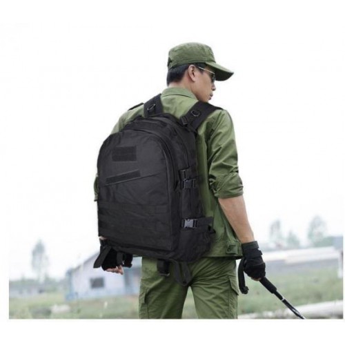 Тактичний рюкзак Military 37 л Чорний Тактичний рюкзак Military 37 л Чорний