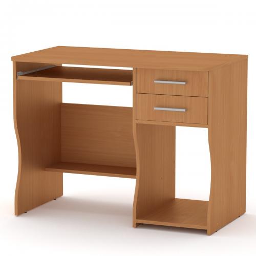 Стіл комп'ютерний СКМ 7 Компаніт 100х55х77 см Бук Стіл комп'ютерний СКМ 7 Компаніт 100х55х77 см Бук