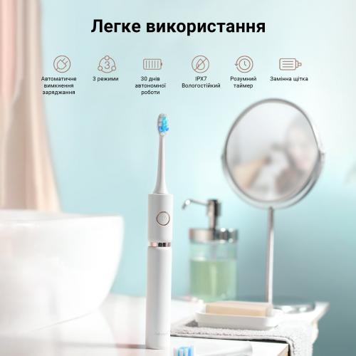 Електрична зубна щітка Fairywill P11 White Електрична зубна щітка Fairywill P11 White