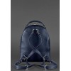 Шкіряний міні-рюкзак BlankNote Kylie Синій (BN-BAG-22-navy-blue)