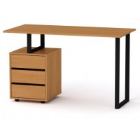 Стіл письмовий Компанит Лофт 2 120х60х72,8 см вільха Стіл письмовий Компанит Лофт 2 120х60х72,8 см вільха
