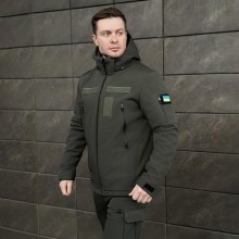 Куртка чоловіча демісезонна Pobedov Motive 347078 L Хакі (00000005925)
