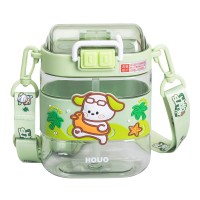 Дитяча пляшка для води YIWU Hello Summer 560 мл Зелений (HP-14-36GR)