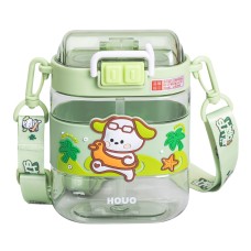 Дитяча пляшка для води YIWU Hello Summer 560 мл Зелений (HP-14-36GR)