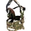 Плитоноска без плит із стропами No Brand Molle One Size Мультикам (1658594513)