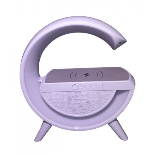 Настільна лампа-нічник Led Wireless Charging Speaker Google (BT2301) 15W White Настільна лампа-нічник Led Wireless Charging Speaker Google (BT2301) 15W White