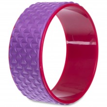 Кільце для йоги масажне FI-2437 Fit Wheel Yoga EVA, PP, р-р 33х14см, фіолетовий (AN0738)
