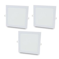 Комплект світильників світлодіодних Lightwell LW-SQ-RCD-18 18 W 3 шт