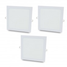Комплект світильників світлодіодних Lightwell LW-SQ-RCD-18 18 W 3 шт