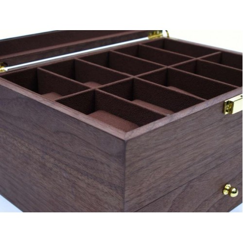 Шкатулка для зберігання годинників Craft 10WB.JW.BR Коричневий Шкатулка для зберігання годинників Craft 10WB.JW.BR Коричневий