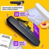 Вакууматор для харчових продуктів No Brand 20 пакетів Чорний (VSM-7912)