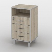 Тумба офісна Тиса Мебель ТМ-114 1 Сонома 75x35x40 см Тумба офісна Тиса Мебель ТМ-114 1 Сонома 75x35x40 см