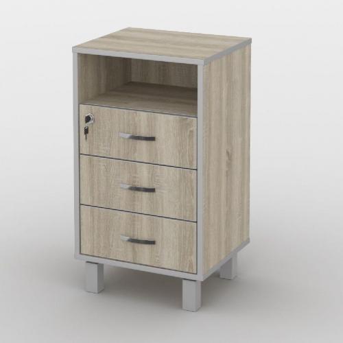 Тумба офісна Тиса Мебель ТМ-114 1 Сонома 75x35x40 см Тумба офісна Тиса Мебель ТМ-114 1 Сонома 75x35x40 см