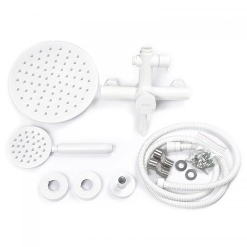 Душова колона зі змішувачем Mixxus SUS-003-J White SUS304 (MI5757) Душова колона зі змішувачем Mixxus SUS-003-J White SUS304 (MI5757)