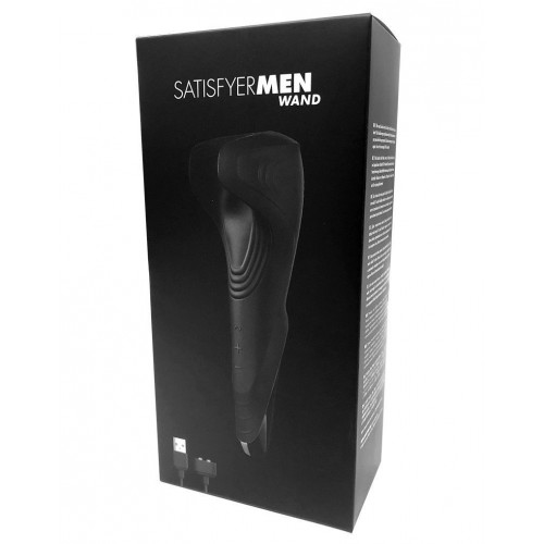 Мастурбатор Satisfyer Men Wand, багатофункціональний, чудово для пар, вібро-мінет в інтернет супермаркеті PbayMarket!