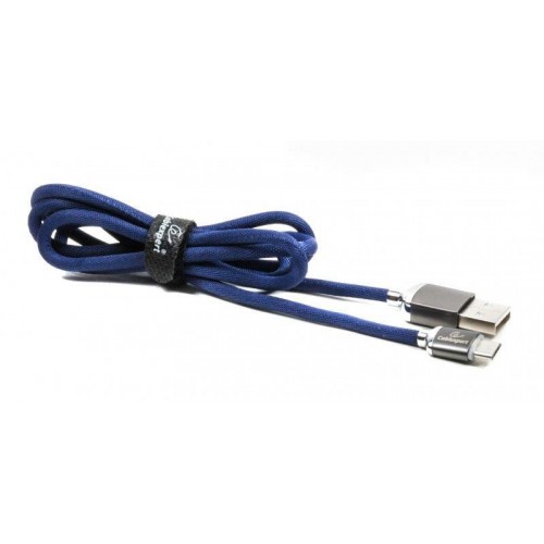 Кабель Cablexpert (CCPB-M-USB-07B) USB 2.0 A - microUSB, преміум, 1м, синій в інтернет супермаркеті PbayMarket!