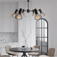 Люстра MSK Electric Diadem на шість плафонів NL 22152-6 BK