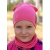 Дитяча шапка з хомутом КАНТА розмір 48-52 Рожевий (OC-270) в інтернет супермаркеті PbayMarket!