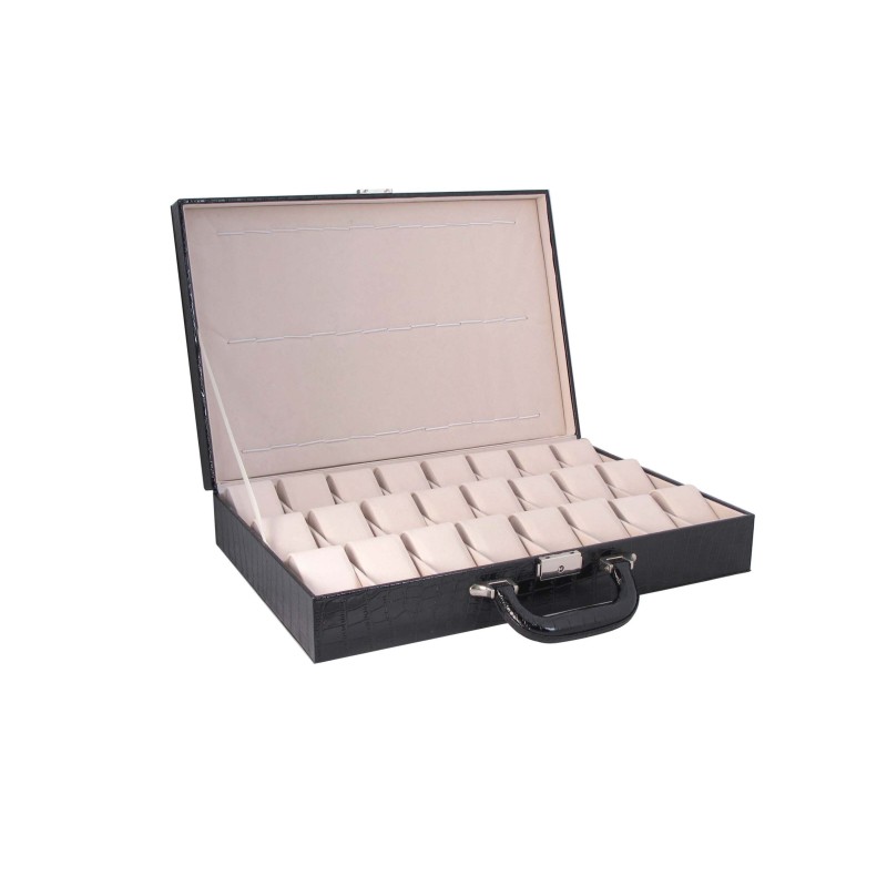 Шкатулка для зберігання годинників Craft 36CASE.PU Чорний