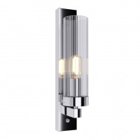 Бра PikArt Crystal 10x31 см Сріблясто-прозорий (23396-1)