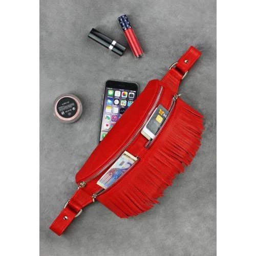 Сумка поясна BlankNote Spirit Червоний (BN-BAG-15-rubin) Сумка поясна BlankNote Spirit Червоний (BN-BAG-15-rubin)