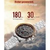 Наручний годинник чоловічий North Edge Long Wings 5 Bar Сріблястий (2549793136)
