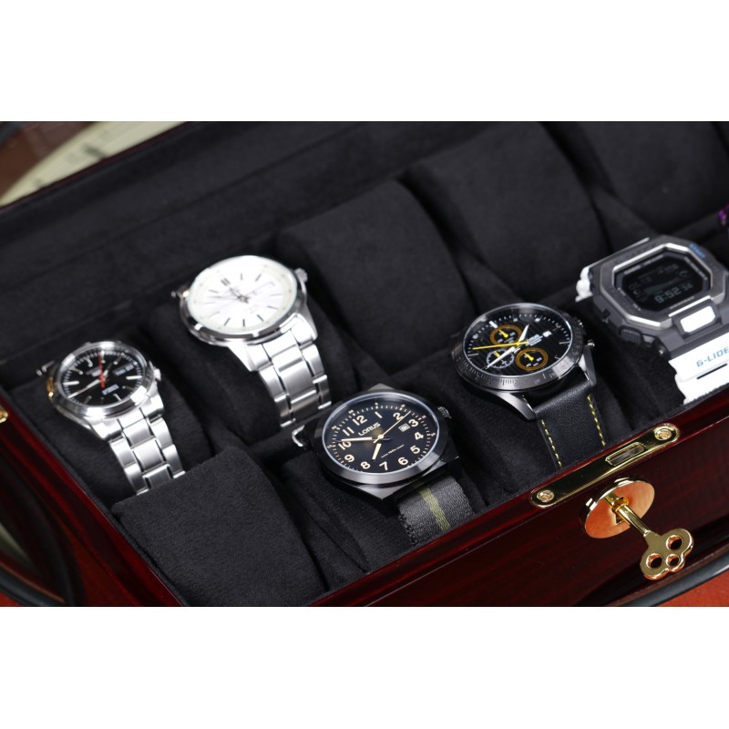 Скринька для зберігання годинників Salvadore 804-10EB 30х20х8см (804-10EB)